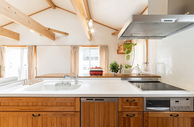 キッチンの塗装