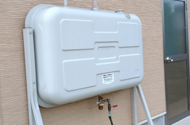 ホームタンクの塗装